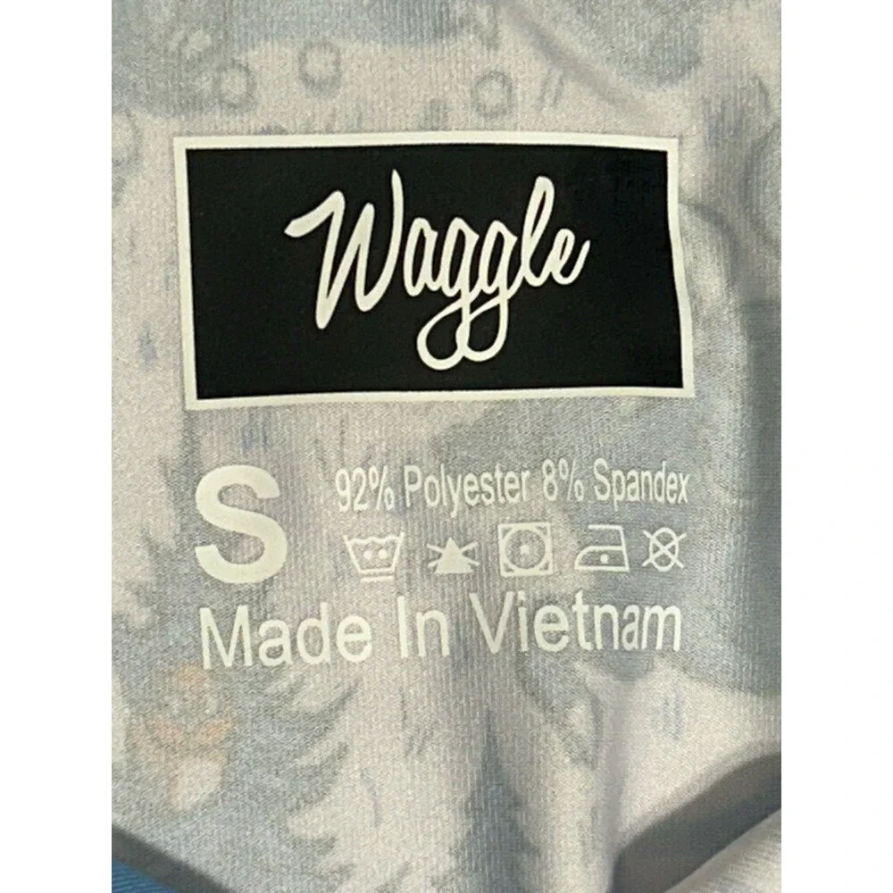 MINTY! Waggle Golf Polo Shirt Men's Size SMALL Turman Designed Lumber Jack - Picture 9 of 9